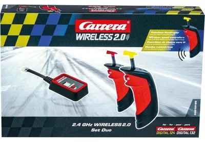 Immagine prodotto di Set Carrera Digital 132 Wireless 2.0 Duo, comandi manuali wireless, compatibile con Digital 124/132