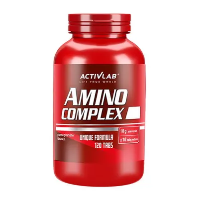 Zdjęcie produktu dla Amino Complex 120 tabletek, granat, BCAA, arginina, masa mięśniowa Activlab