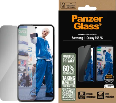 Obrázok produktu pre PanzerGlass Ultra-Wide Fit Privacy Glass pre Samsung Galaxy A56 5G