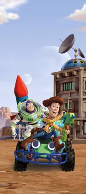 Obrázek produktu pro Disney plakát Toy Story modrý, béžový a zelený – 600756 – 90 x 202 cm