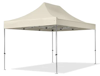 Zdjęcie produktu dla 3x4,5 m Namiot Ekspresowy PROFESSIONAL Alu 40 mm, kremowy