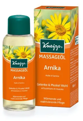 Zdjęcie produktu dla Kneipp Stawy i mięśnie Olejek arnikowy na dobre samopoczucie