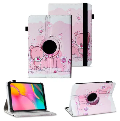 Produktbild von Tablet Tasche für Samsung Galaxy Tab A 10.1 2019 Hülle Schutzhülle 360° DrehbarFarben:Motiv 1