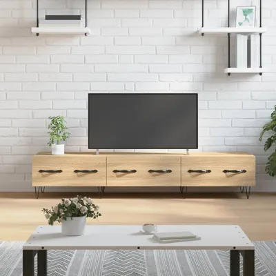 Obrázok produktu pre The Living Store TV skrinka Sonoma dub 150x36x30 cm materiál na báze dreva