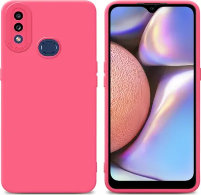 Produktbild von Cadorabo Hülle für Samsung Galaxy A10s / M01s Schutz Hülle in Rot TPU Silikon Etui Case Handyhülle