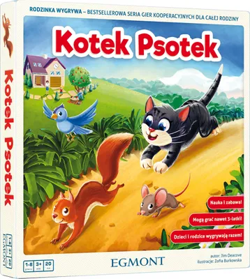 Zdjęcie produktu dla ISBN Kotek Psotek, Edukacyjny, Polski