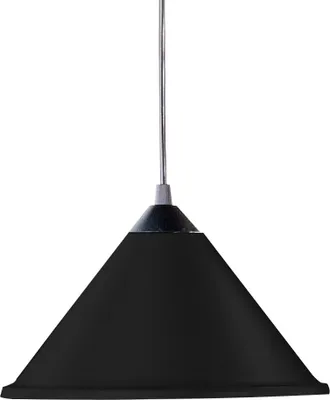 Produktbild von Pendelleuchte aus schwarzem Metall