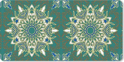 Produktbild von MuchoWow® Mauspad Mousepad Mandala - Muster - Zen 60x30 cm - Mousepads - Maus Mat - Pad - Mausunterlage - Nachhaltig