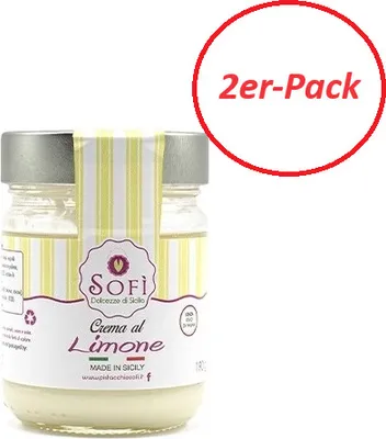 Produktbild von Zitronencreme, ohne Palmöl, 190 g - 2er-Pack
