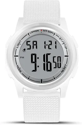 Image de Watch for Men Montre numérique pour hommes 3ATM Montre étanche pour hommes Montre numérique avec réveil, chronomètre, calendrier Etanche à 30 mètres
