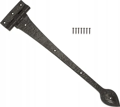 Produktbild von Torbeschlag Set 465 Mm FEINZ Hochwertig Dekorativ Robust Schwarz