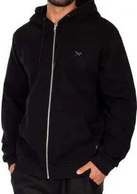 Produktbild von SWEATSHIRT IRIEDAILY Mini Flag 2 Zip Hood - schwarz - XL