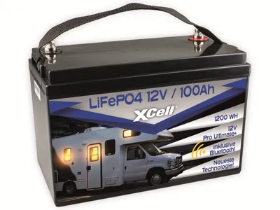Produktbild von XCELL LiFePO4 Pro Ultimate, 12,8V/100000mAh