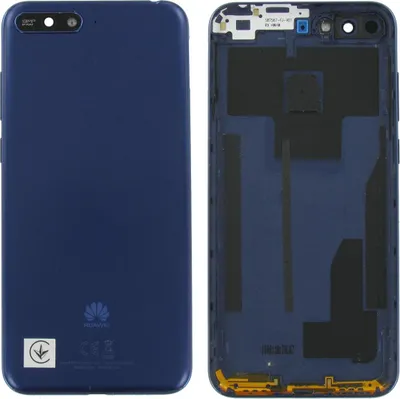 Produktbild von Original Huawei Y6 2018 ATU-L21 Akkudeckel Cover Gehäuse Backcover Blau