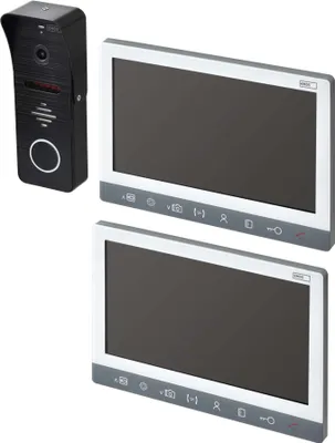 Video-Türsprechanlagen-Set EM-10AHD mit 2 Monitoren