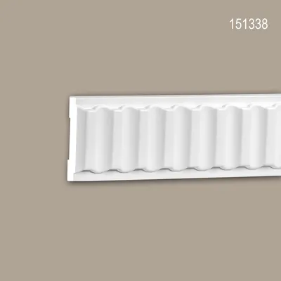 Produktbild von PROFHOME 151338 Wand- und Friesleiste Stuckleiste Zierleiste Wandleiste 2 m