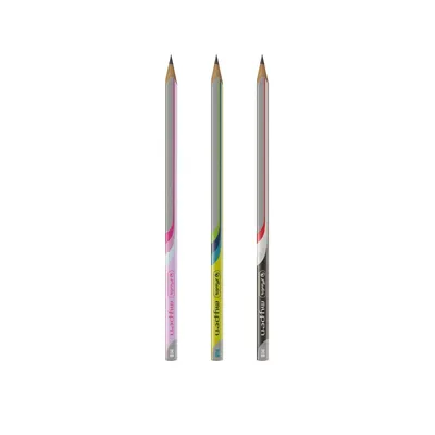 Produktbild von Herlitz Bleistift my.pen HB sortiert2 Stück auf Blisterkarte