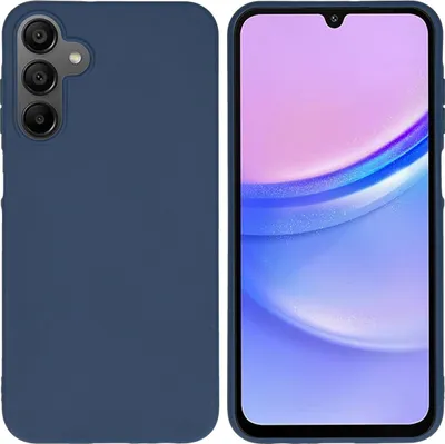 Zdjęcie produktu dla imoshion Color Backcover dla Samsung Galaxy A15 (5G/4G) - ciemnoniebieski
