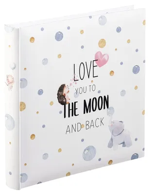Productafbeelding van Babyalbum met 50 pagina's voor ongeveer 100 foto's, 25x25 cm