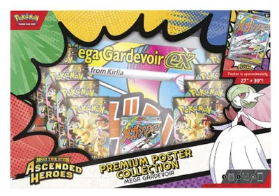 Obrázek produktu pro Pokémon Ascended Heroes – Kolekce prémiových plakátů: Mega Gardevoir EX (EN)