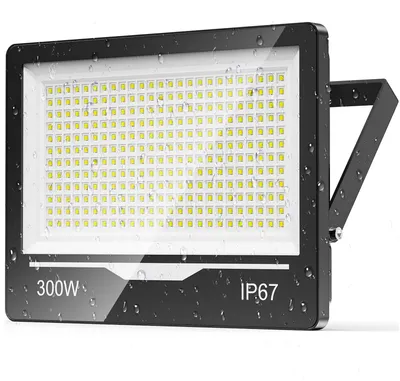 LED-Außenstrahler 300 W, 30.000 lm, kaltweiß, 6500 K