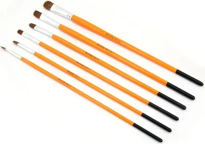 Immagine prodotto di Pennello, pennello per pittura, pennello per acquerello, pennello per guazzo, fornitura d'arte, strumento per pittura ad olio