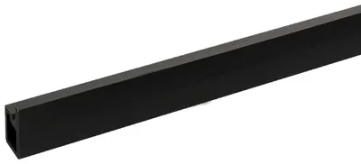 Produktbild von Outgarden | 2,90 m | Charcoal 20x20mm WPC Anfangsprofil, Co extrudiert, UV beständig, Wetterfest, Langlebig, Für Fassaden und Terrassen, Einfache Montage, Anthrazit