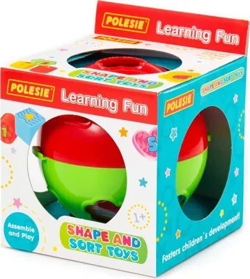 Zdjęcie produktu dla POLESIE Polesie 89427 Zabawka edukacyjna piłka w pudełku