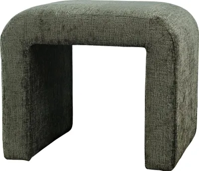 Productafbeelding van FURNLUX Bank Leith, kleur: olijfgroen, afmetingen: 54 x 48 x 46 cm
