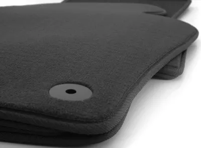 Immagine prodotto di Tappetini adatti per Opel Meriva A (MK1) set di tappetini per auto in velours, nero 4 pezzi qualità originale