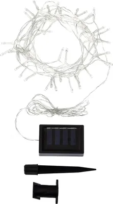Produktbild von LED-Girlande Aussen Solar Lilac 5m 3000K Warmweiß