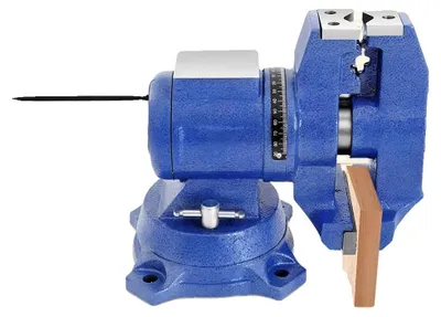 Zdjęcie produktu dla Ściski stolarskie, szerokość otwarcia 10 cm, obrót o 360°, głębokość szczęk 50 mm, waga 10 kg, wymiary: 35 cm x 20 cm x 10 cm