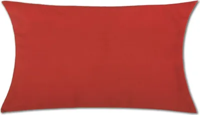 Immagine prodotto di Fodera per cuscino decorativo senza imbottitura, rossa, 40x80 cm – Fodera per cuscino Ellen in poliestere, con cerniera, lavabile, per soggiorno e camera da letto