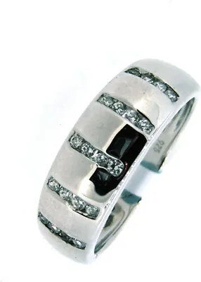 Produktbild von 943-03768-52, 943-03768-54 Ring mit 20 weißen Zirkonia Gooix