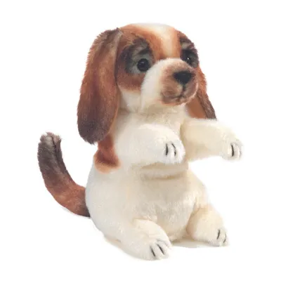 Produktbild von Folkmanis Fingerpuppe Mini Hund 2792