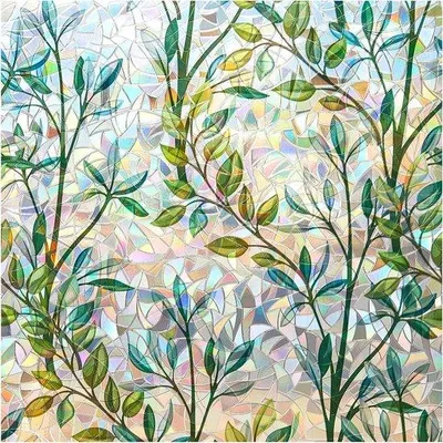 Zdjęcie produktu dla Folia statyczna – folia zapewniająca prywatność – dekoracyjna i zapewniająca prywatność – ochrona przed promieniowaniem UV – 30 x 200 cm – kolorowa