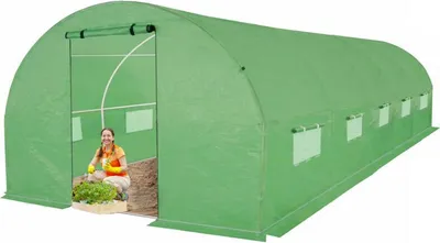 Immagine prodotto di 4iQ Serra polytunnel 3x8m verde