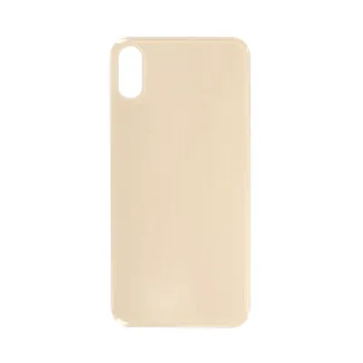 Produktbild von für iPhone X Akkufachdeckel Backcover Gold Kameraglas Rückseite