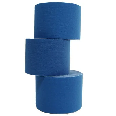 Produktbild von 1 Rolle Kinesiologie Tape 5 m x 5,0 cm dunkelblau