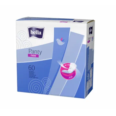 Zdjęcie produktu dla Wkadki higieniczne, Bella Panty New, 60 sztuk
