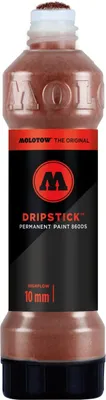 Produktbild von Molotow Dripstick Permanent Paint 860DS 10mm, 70ml kupfer, Squeeze Bottle