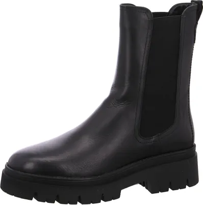 Produktbild von Tamaris Damen Stiefelette Chelsea Boot Bulky Sohle profiliert modisch 1-25992-41, Größe:42 EU, Farbe:Schwarz