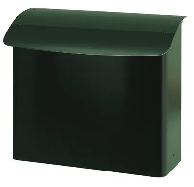Immagine prodotto di Cassetta postale da parete, larghezza 41,5 cm - Verde