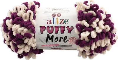 Produktbild von Alize Puffy More 6537 Strickgarn