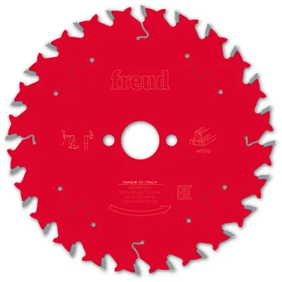 Image de Lame pour scie circulaire portative filaire/sans fil FREUD - Ø140 1,8/1,3 A20 Z24 BA 15° - F03FS09667 -FR04W001H