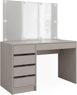 Produktbild von Schminktisch Vicco Sherry Cashmere 120 cm mit Spiegel & LED-Beleuchtung, Model 51676