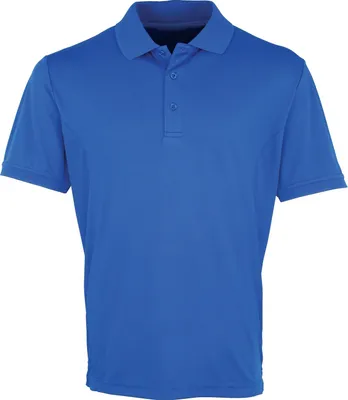 Produktbild von Premier - "Coolchecker" Poloshirt für Herren kurzärmlig RW4401 (3XL) (Königsblau)