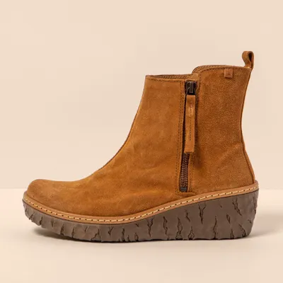 Image de El Naturalista Bottines pour Femme N5167 SILK SUEDE TOFFEE / MYTH YGGDRASIL Couleur Marron