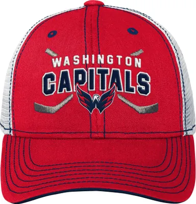 Immagine prodotto di Cappellino da bambino Washington Capitals NHL Lockup Meshback regolabile