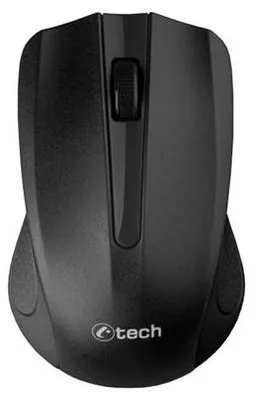 Produktbild von C-TECH WLM-01, Beidhändig, Optisch, RF Wireless, 1200 DPI, Schwarz